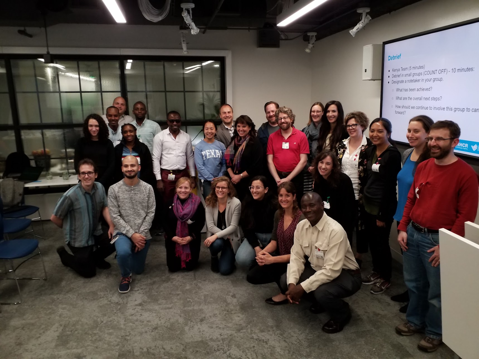 The Hackathon team at the San Francisco Google offices.